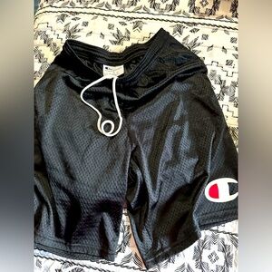 Champion Black Sports Shorts